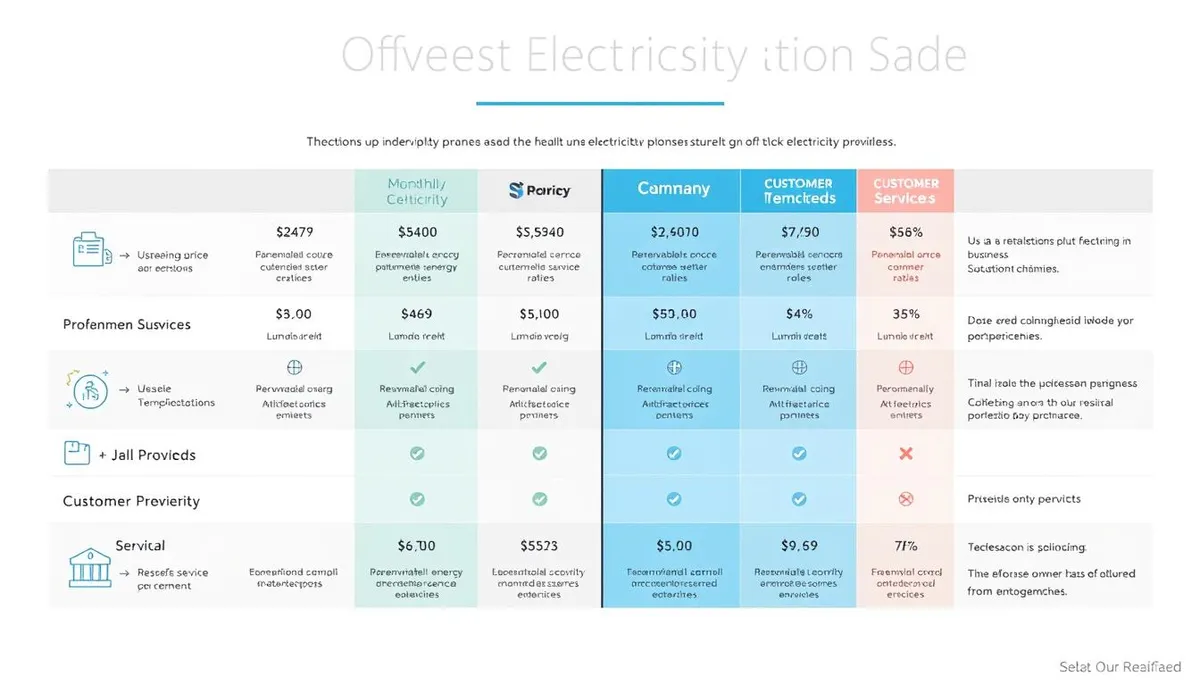 comparaison offres électricité professionnels