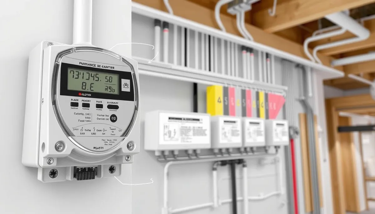 puissance compteur de chantier