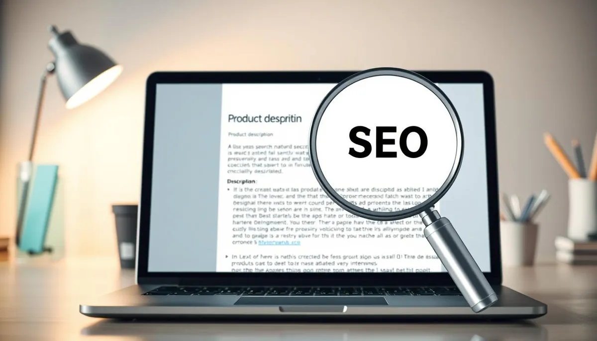 Product description optimization