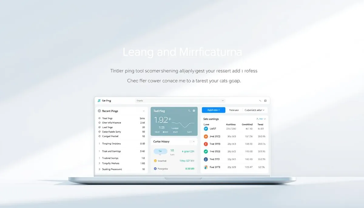 SEO ping tool interface