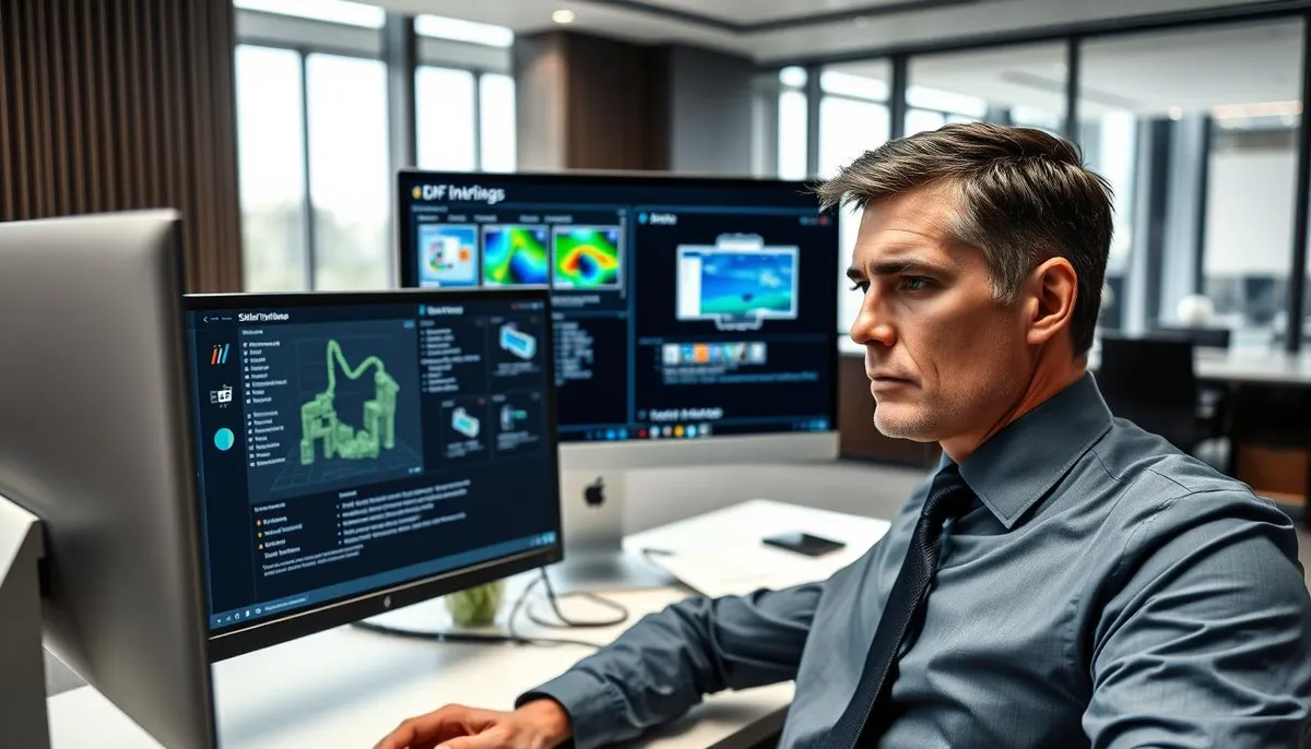 étapes simulation EDF professionnels