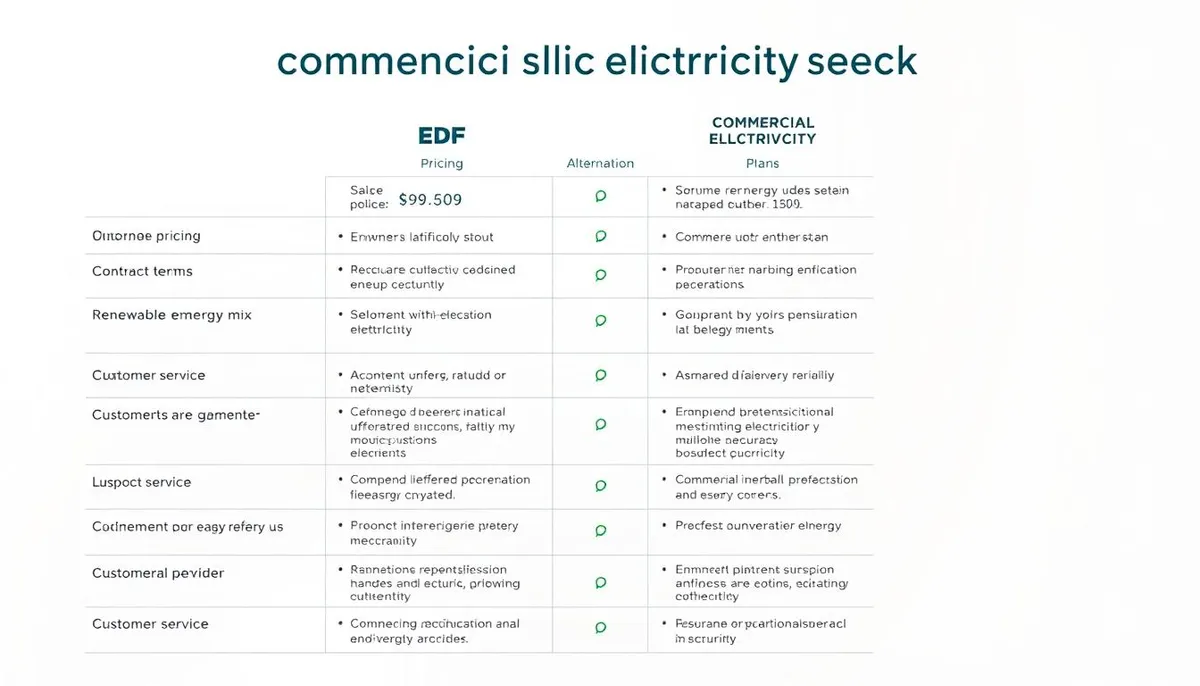 comparatif offres électricité professionnelles