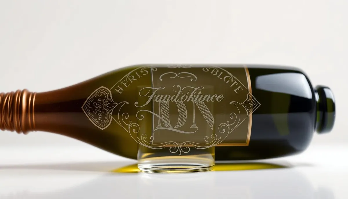 champagne engraving
