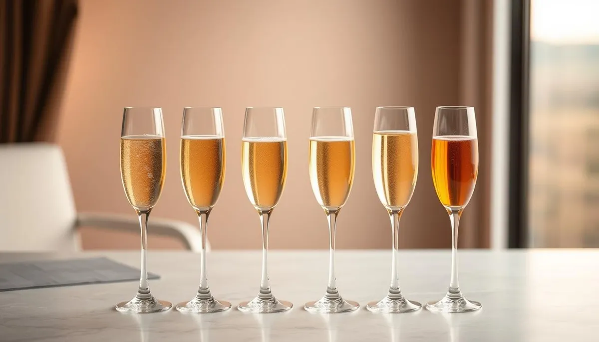 champagne sweetness scale
