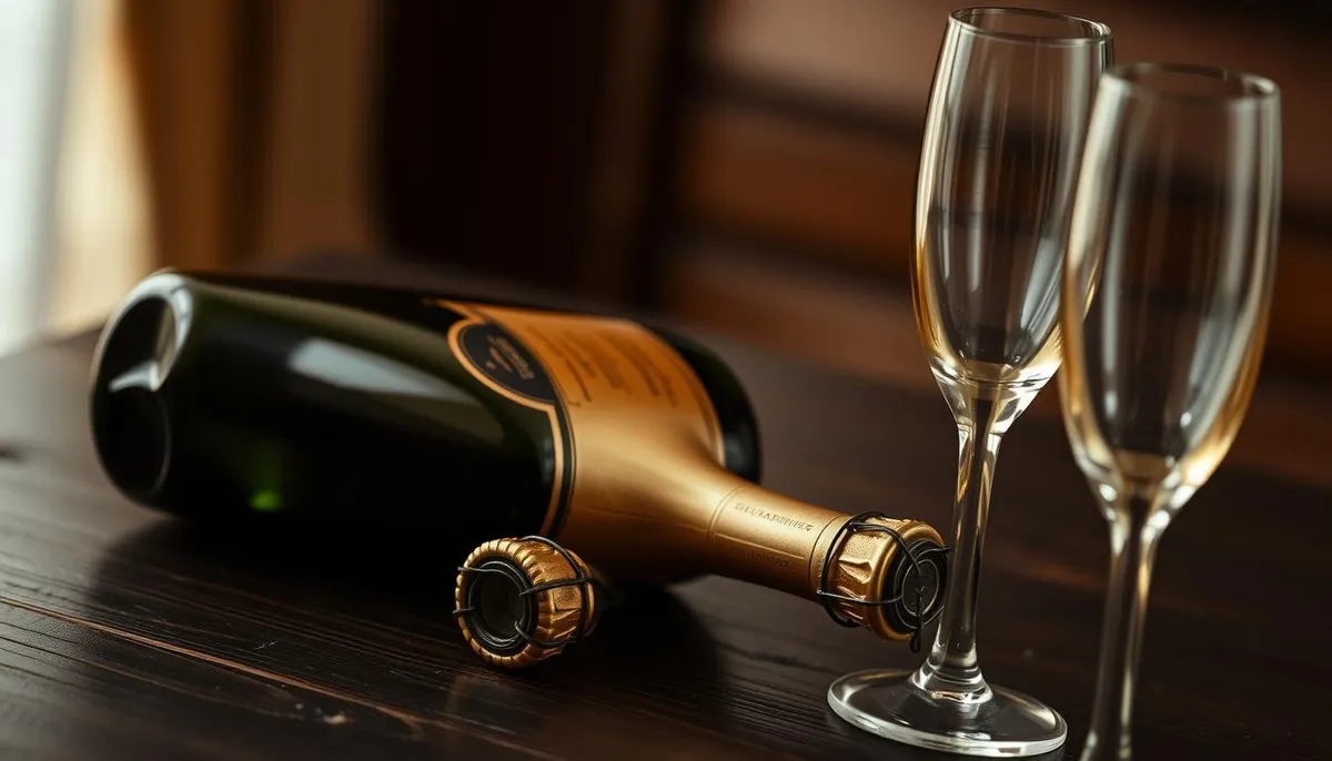 vintage champagne