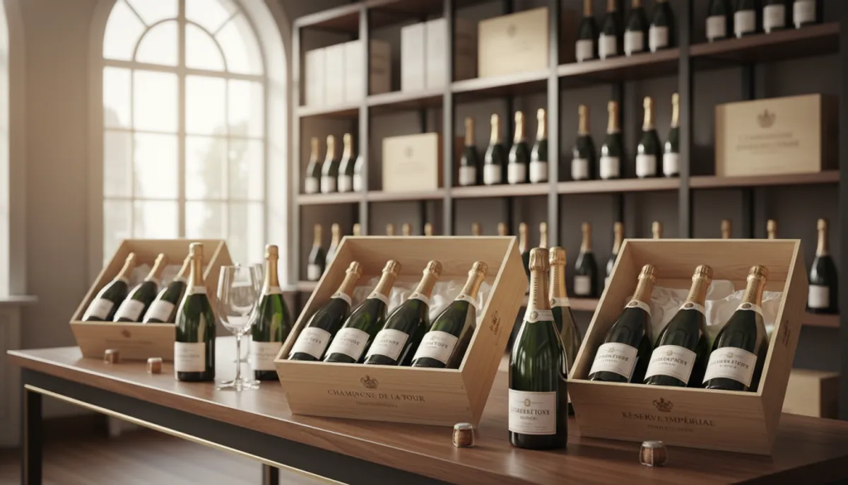 champagne case wholesale