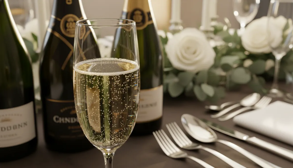 champagne sparkling wine