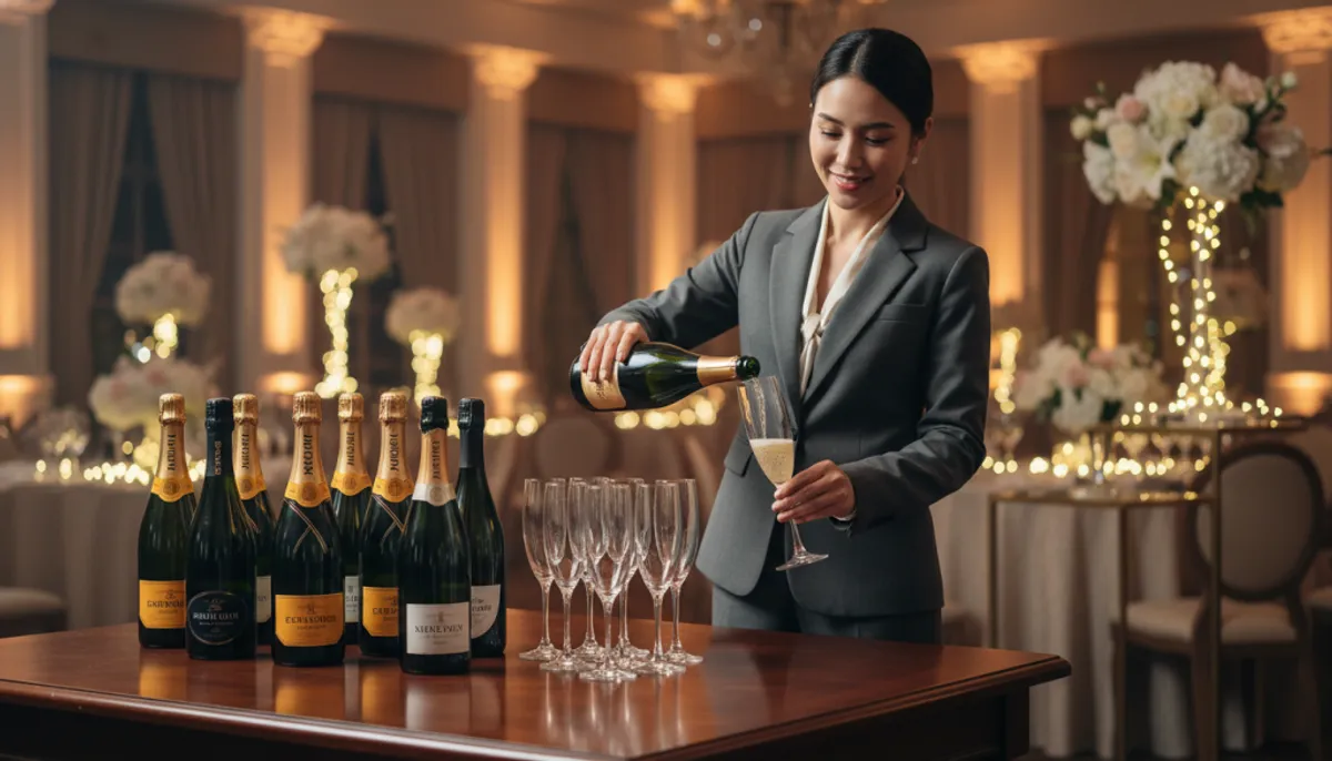 champagne supplier for events