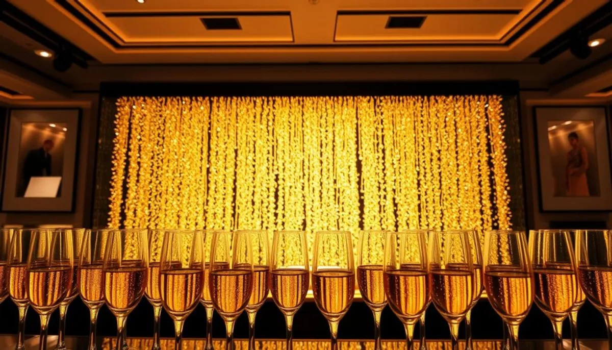 champagne wall rental los angeles