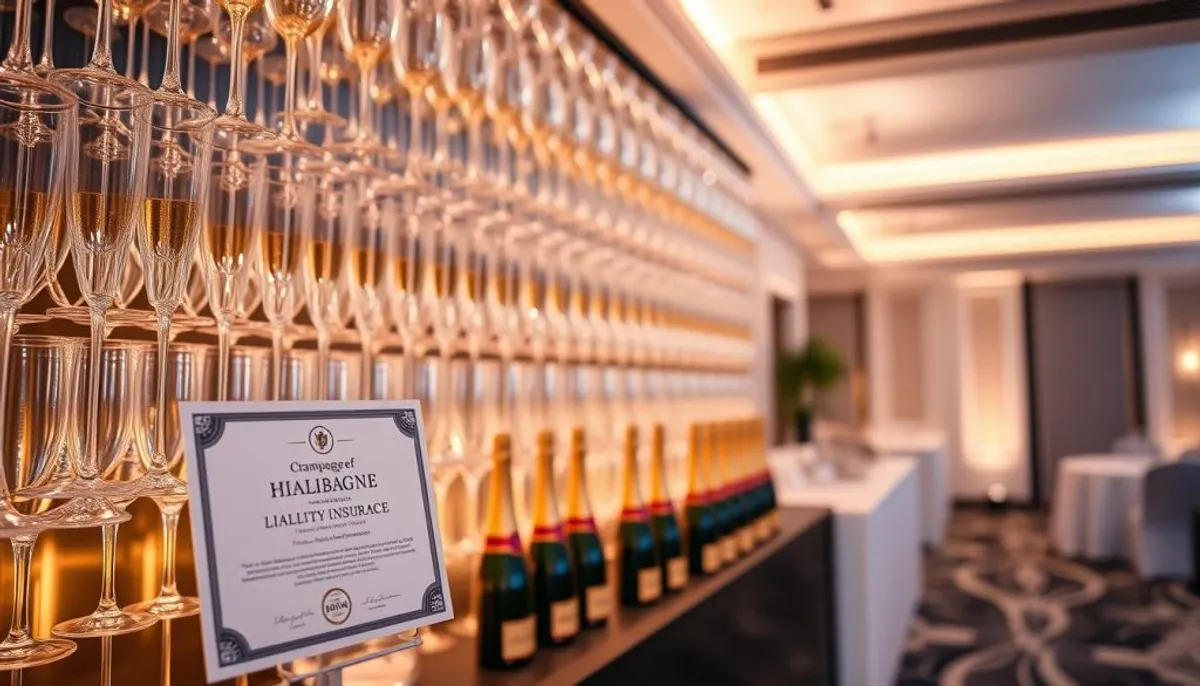 Champagne wall safety and insurance