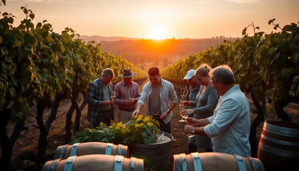 Collaborative winemaking