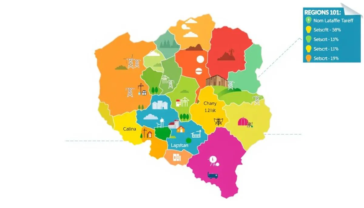 Comparaison des tarifs électricité par région en Belgique