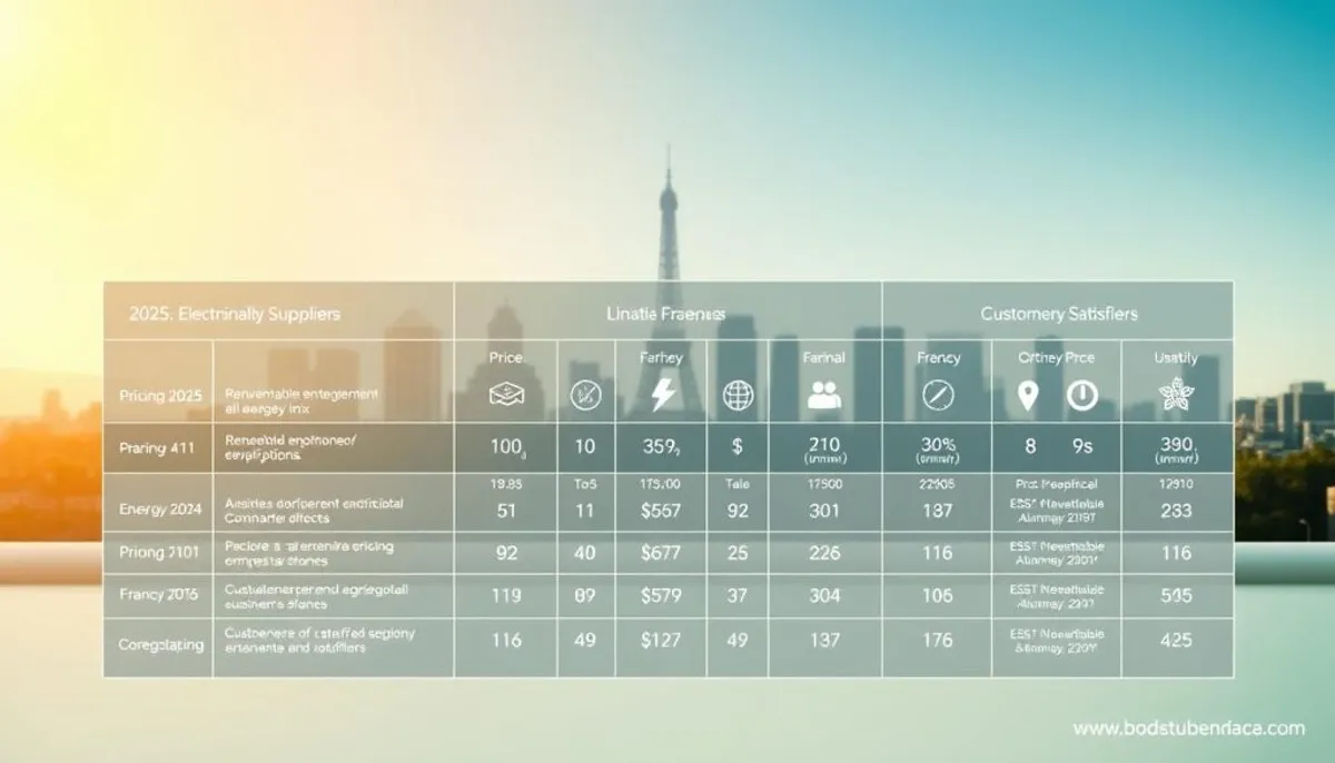 Comparaison fournisseurs électricité France Comparaison fournisseurs électricité France