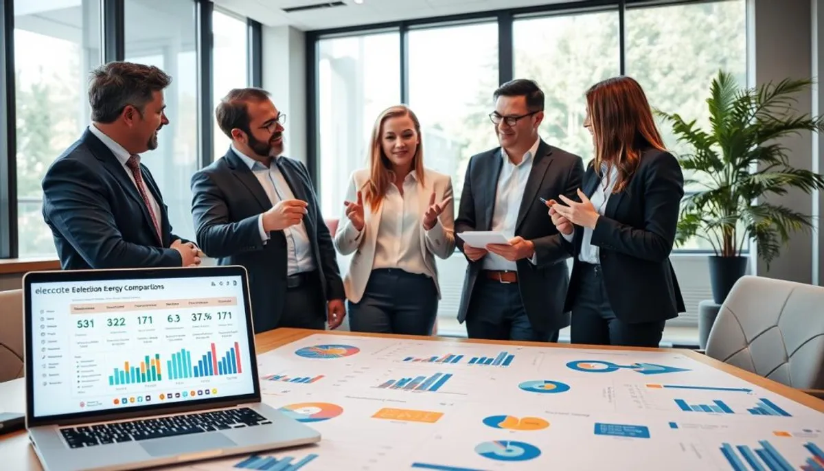 comparaison fournisseurs énergie professionnels