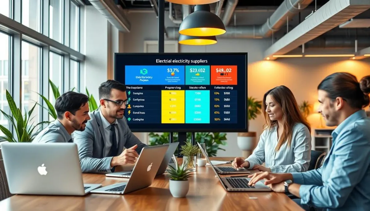 comparaison offres électricité professionnelle