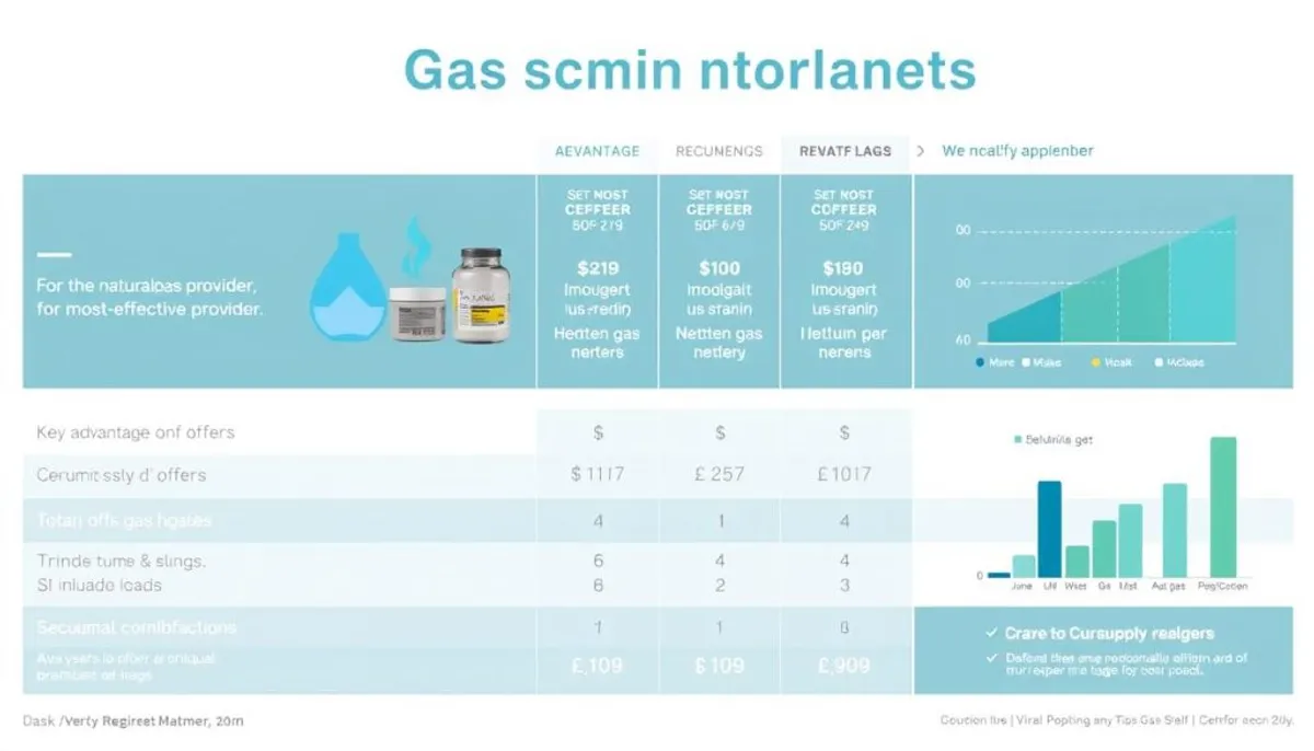 Comparatif des offres de gaz naturel