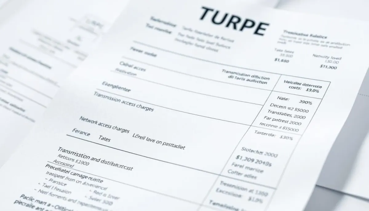 composantes TURPE facture électricité composantes TURPE facture électricité