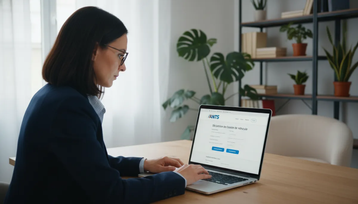 Déclaration en ligne sur le site de l'ANTS