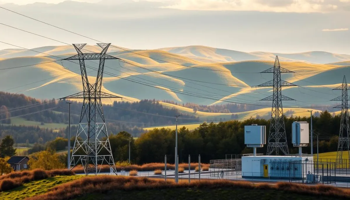 Distribution d'électricité à Kertzfeld