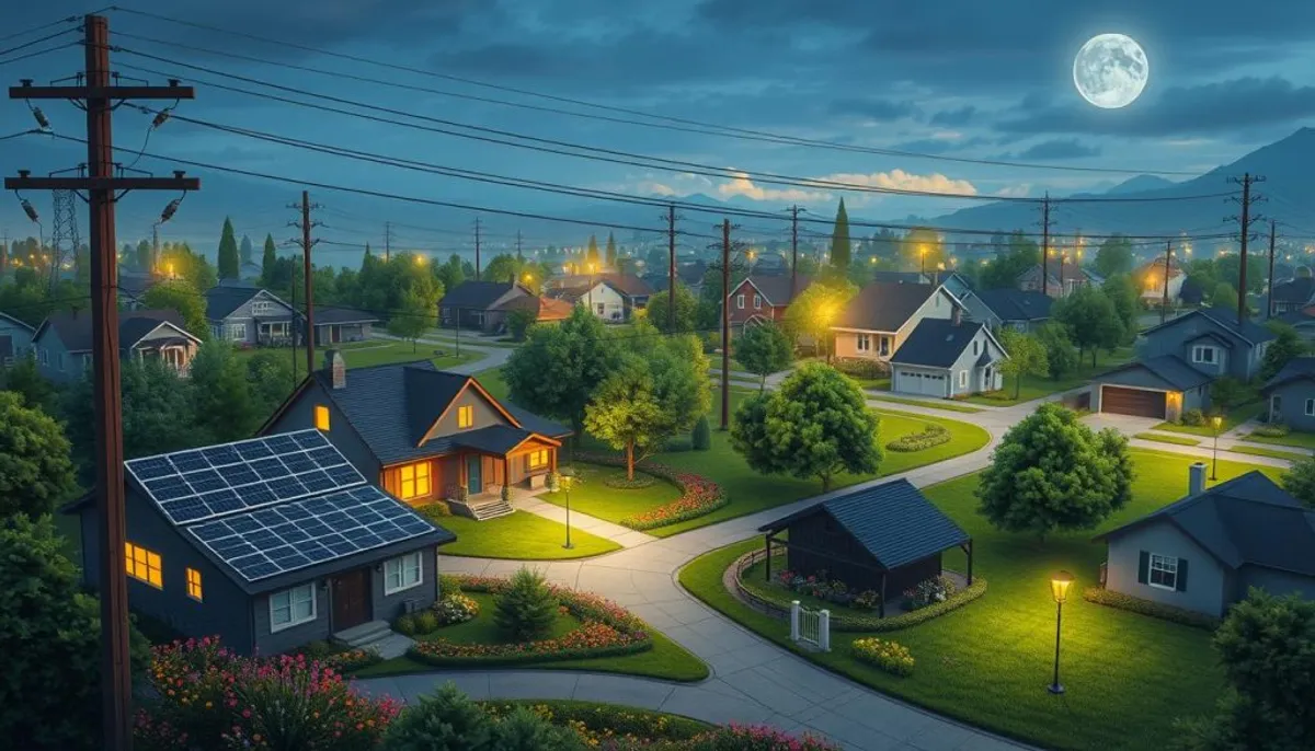 Distribution d'électricité locale