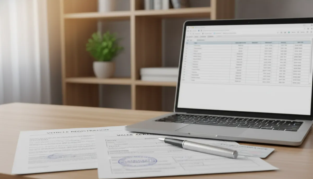 documents nécessaires pour la vente d'un véhicule