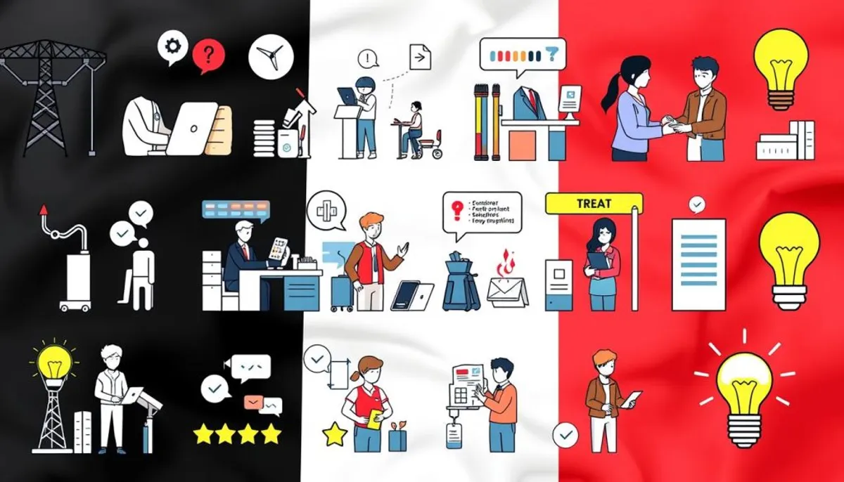 Évaluation service client fournisseurs énergie belgique