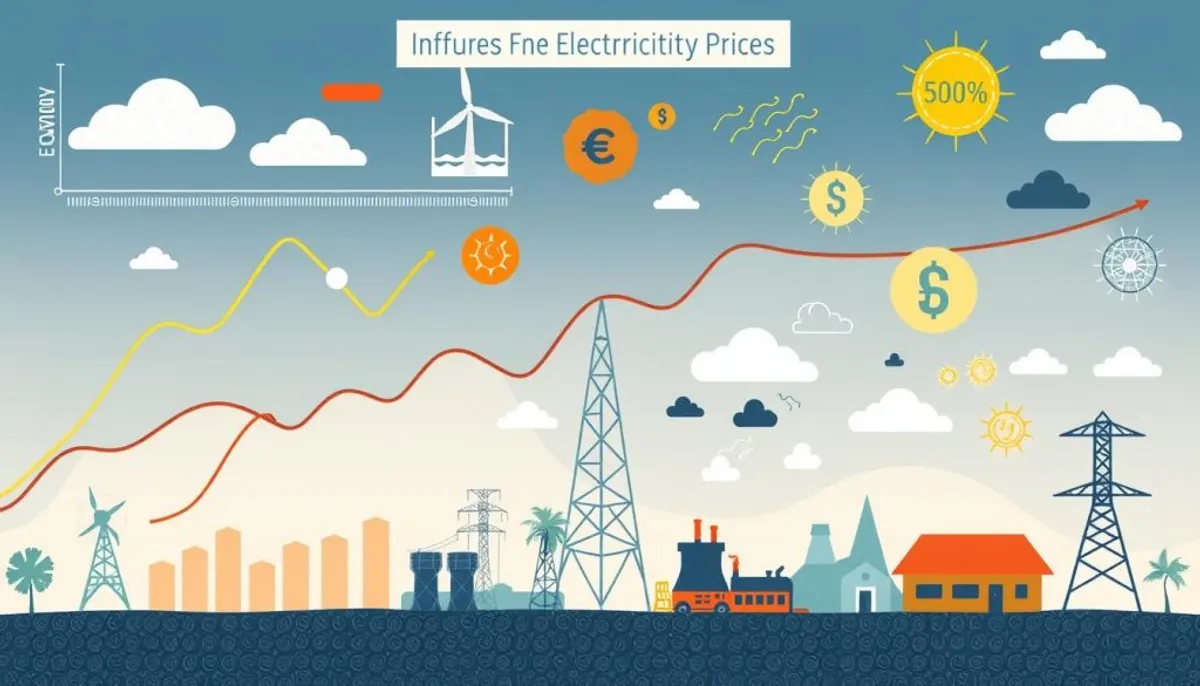 Facteurs prix électricité