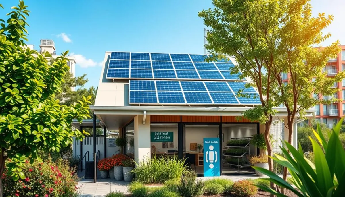 Fournisseur d'électricité avec panneau solaire