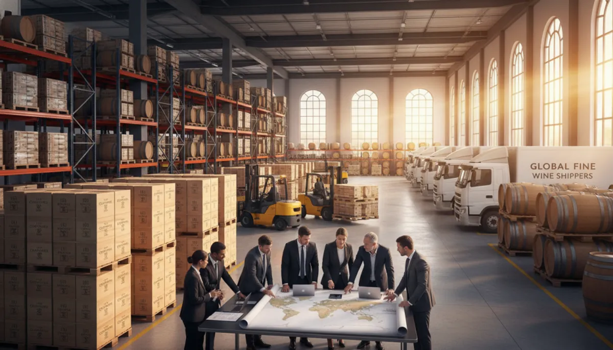 global export wine logistics
