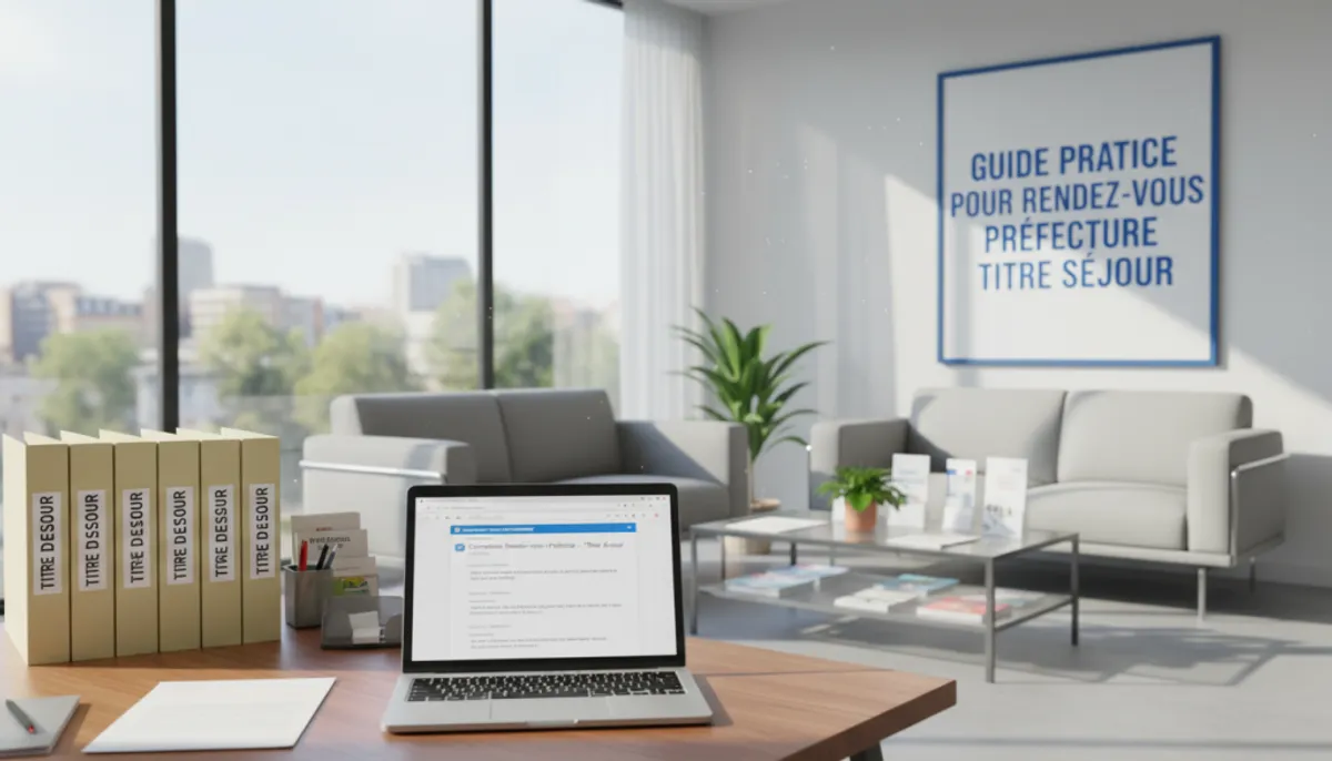Guide pratique pour rendez-vous préfecture titre séjour