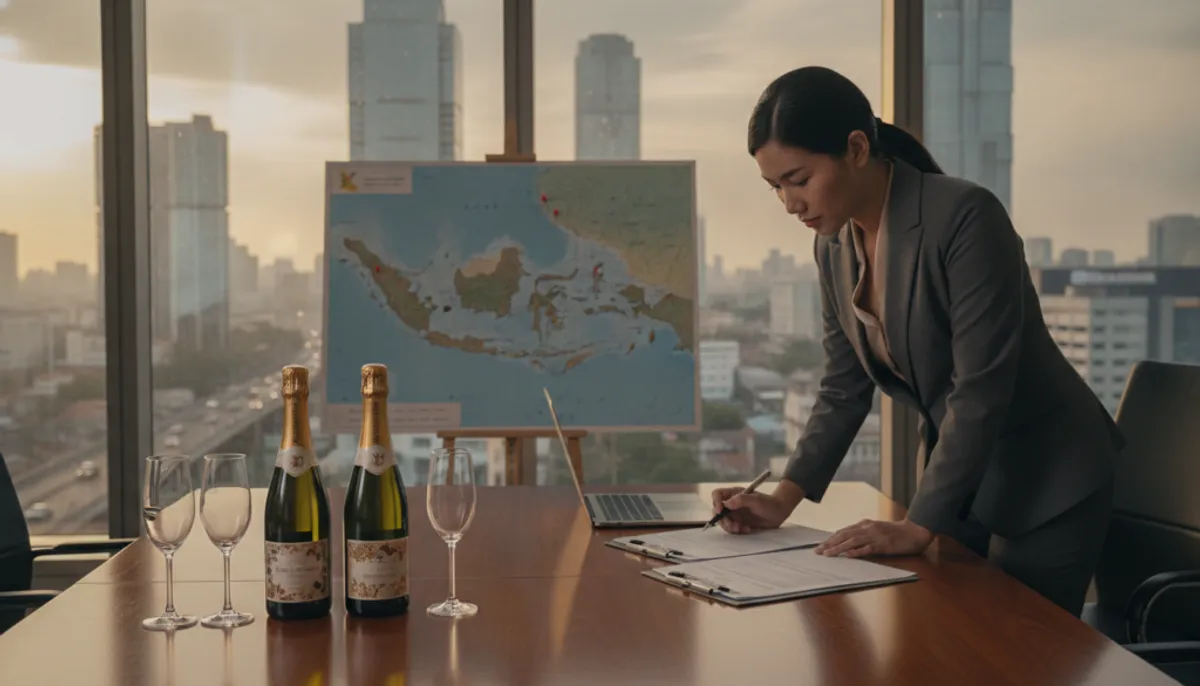 importing champagne into Indonesia importing champagne into Indonesia