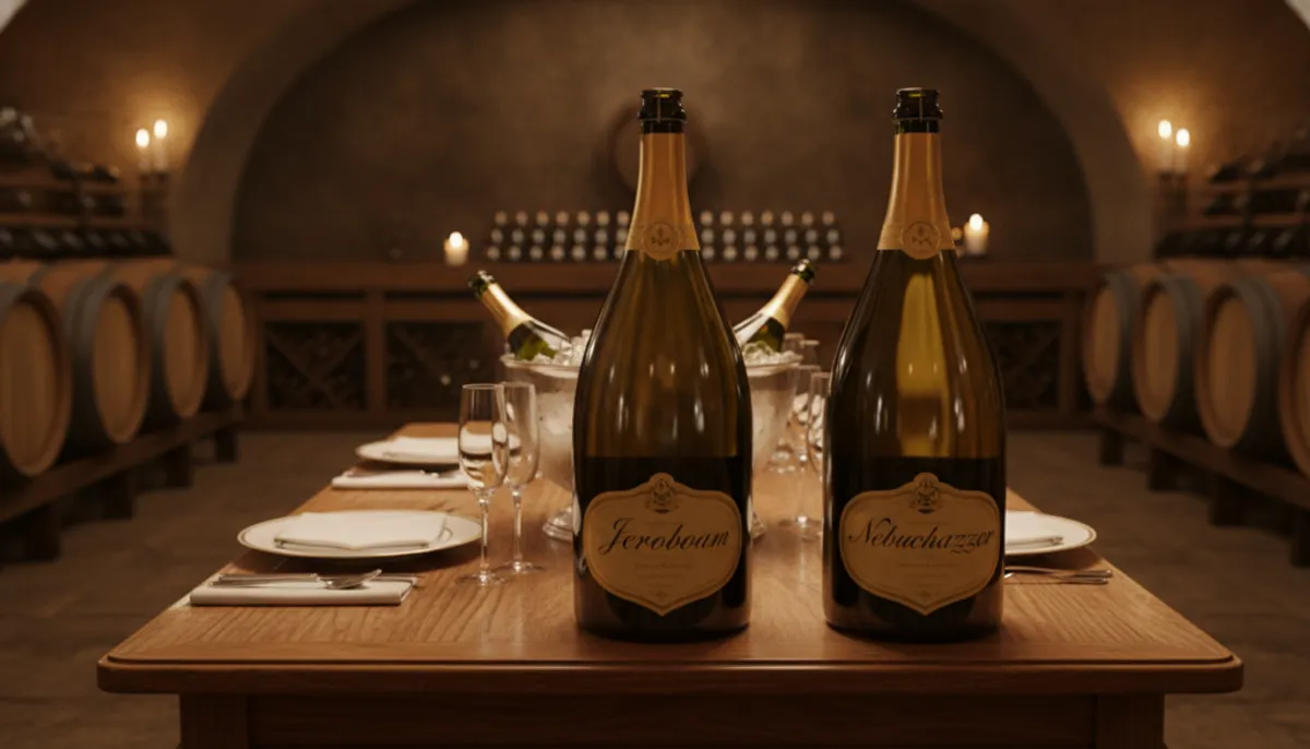 large champagne bottle formats