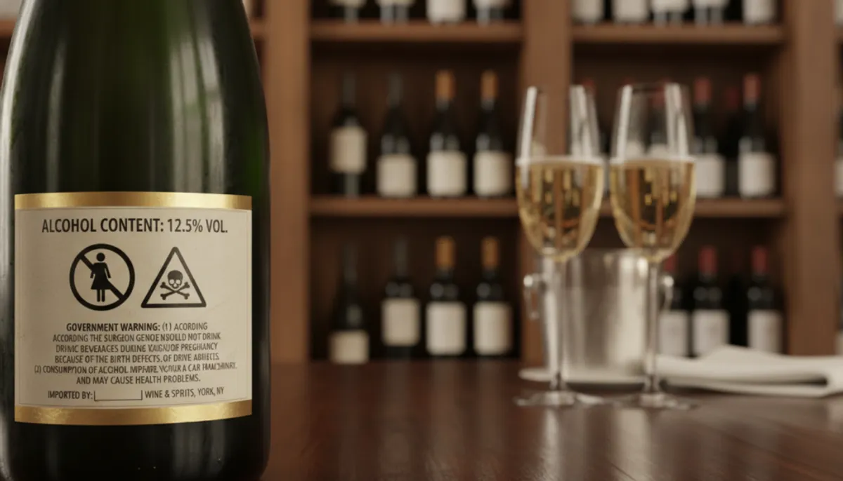 mandatory labeling requirements for alcoholic beverages