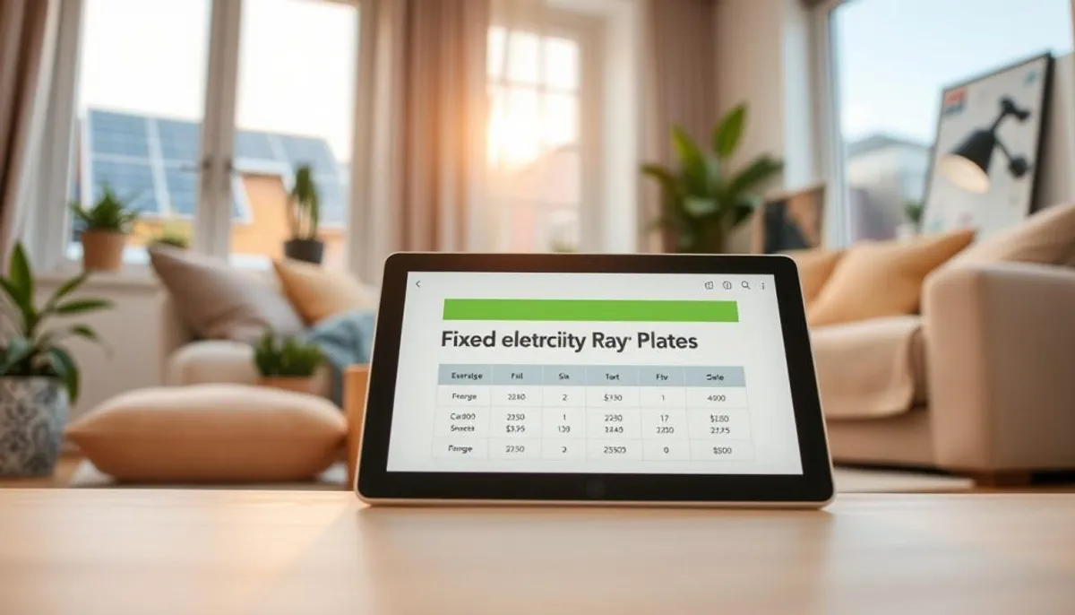 Offres à prix fixe électricité