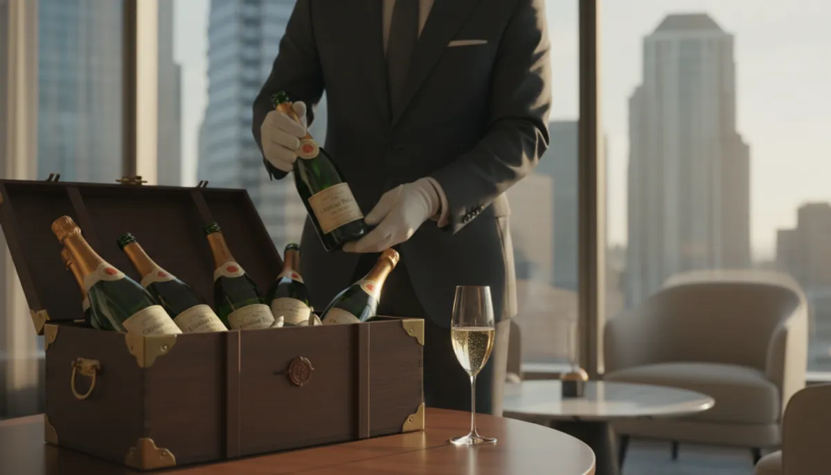 premium champagne delivery