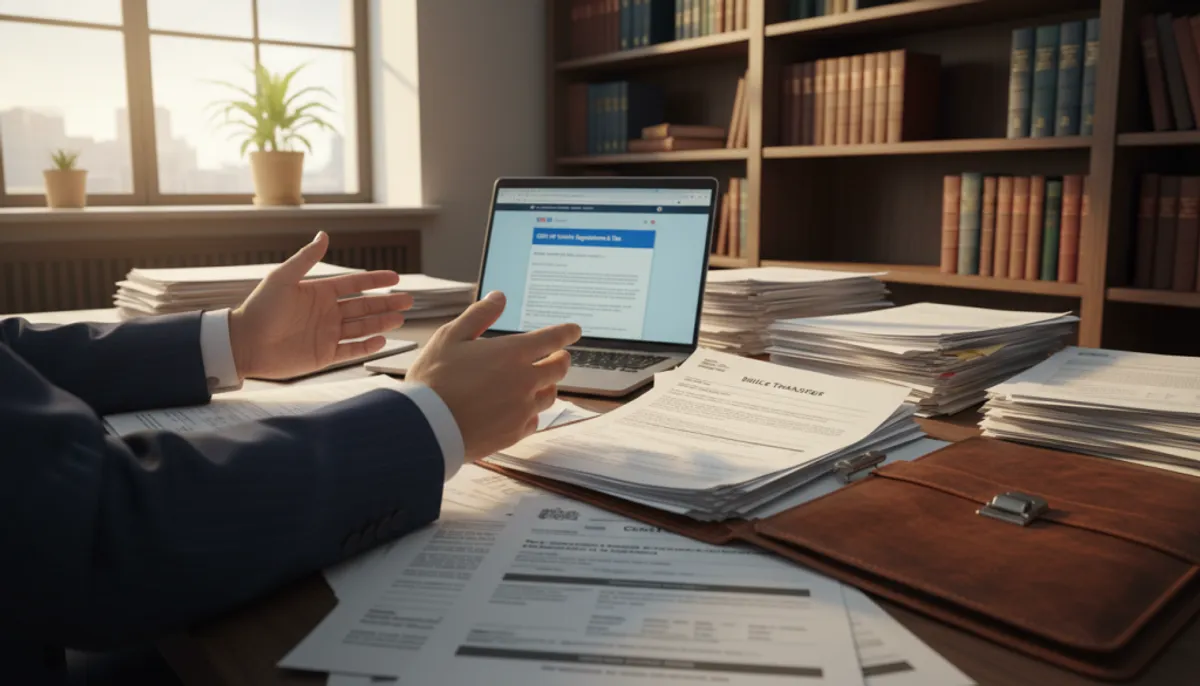 Préparation des documents obligatoires