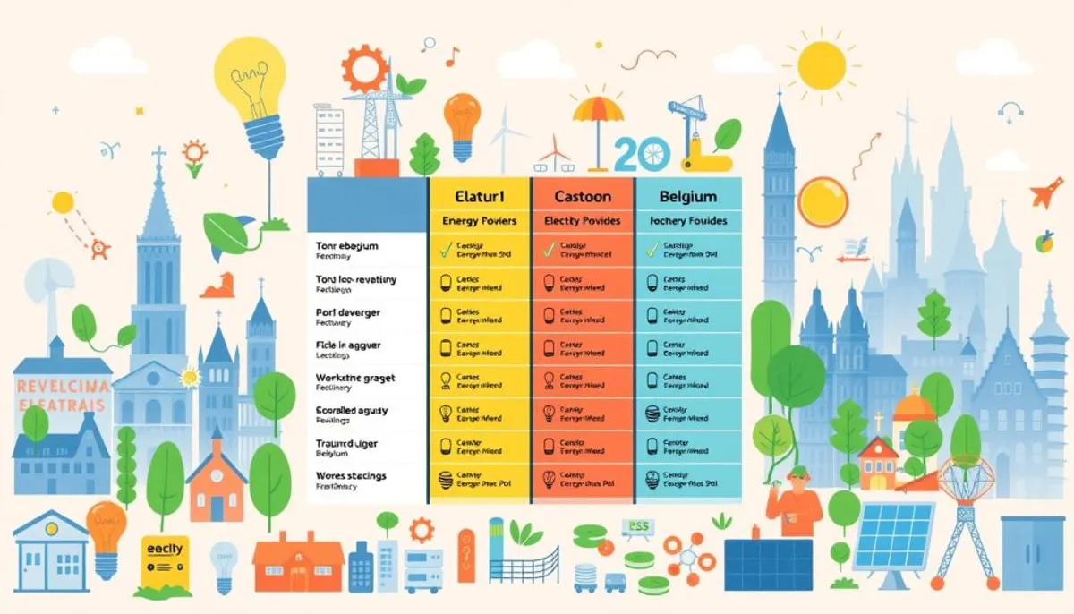 quel fournisseur d'électricité choisir belgique