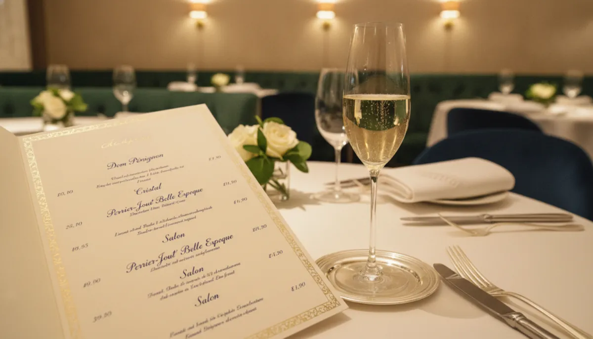 restaurant champagne list