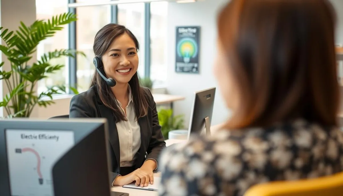 Service client électricité professionnelle