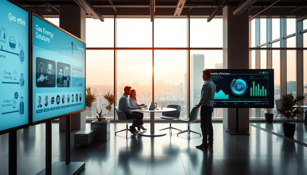 Solutions digitales gaz professionnels