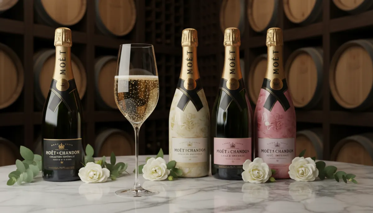 sourcing rare moët chandon