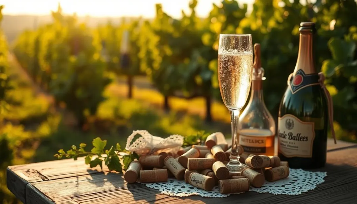 vintage champagne